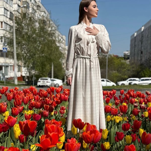 БЕЛОЕ ПЛАТЬЕ «МИЛОРИ» БЛАГОВЕРА: КОМФОРТ И СТИЛЬ ДЛЯ КАЖДОГО ДНЯ И ОСОБОГО СЛУЧАЯ. Представьте…